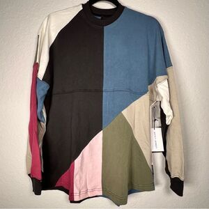 SPIRIT JERSEY 💗 NWT 💗 long sleeve, comfy Colorblock shirt 💗 oversized 💗